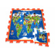 Pěnové puzzle podložka Mapa ZA3149