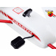 ABARTH sportovní šlapací motokára PA0167 - Bílá