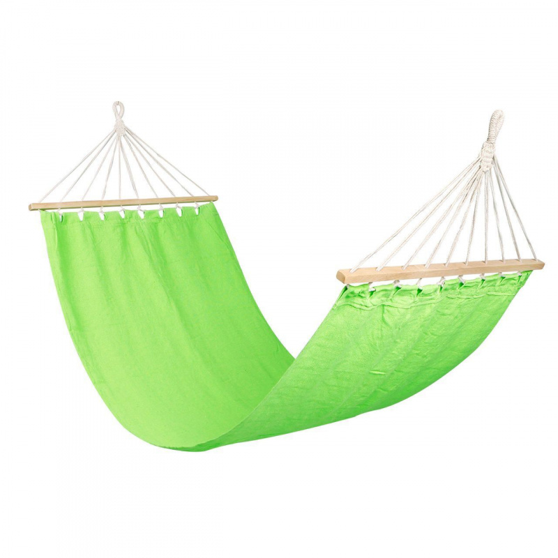 Linder Exclusiv Houpací síť 200x150 cm Světle zelená 2DAZ100