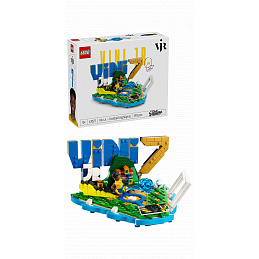 LEGO® Editions 43027 Vini Jr. – Hvězdné momenty fotbalu