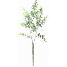 Umělá rostlina Větev eukalyptu 57 cm výška zelená JAKO ŽIVÁ