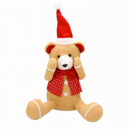 Vánoční skřítek Medvídek skřítek - 43 cm