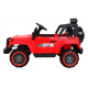 Dětské terénní auto 4WD na plný úvazek Červená + 4x4 + Dálkové ovládání + LED audio + Úložný prostor