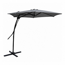 Linder Exclusiv Zahradní slunečník 350 cm Tmavě šedý 6DAZ435 - II. JAKOST