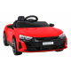 Audi RS E-Tron GT Baterie červená + dálkové ovládání + pohon 4x4 + rádio MP3 + LED + EVA