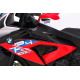 Dětská bateriová motorka BMW HP4 Červená + pomocná kola + pomalý start + EVA + MP3 LED