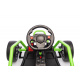 Vozidlo Gokart TORNADO s funkcí driftu Zelený
