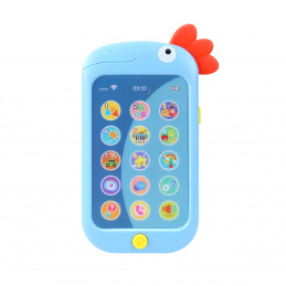 Aga4Kids Dětský telefon Kohout Modrý