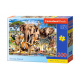CASTORLAND Puzzle 200 dílků -  Savana Zvířata