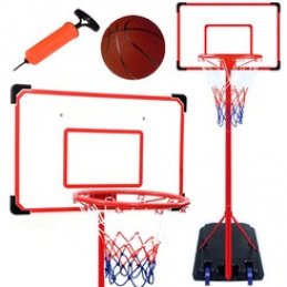 Basketbalová deska s košem a pumpou na míč SP0701