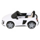 Audi R8 LIFT Bateriové auto bílé + dálkové ovládání + EVA kola + MP3 + LED