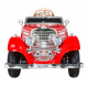 Mercedes Benz Retro 540A pro děti Červená + režim "Rodič" + dálkové ovládání + audio panel + LED dioda