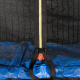 Aga SPORT PRO Trampolína 366 cm Modrá + ochranná síť + žebřík