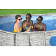 BESTWAY Power Steel Swim Vista bazén s oknem 427x250x100 14x8FT 7in1