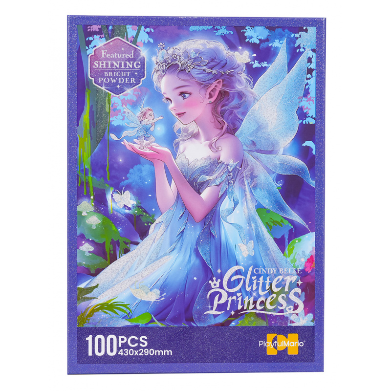 Sada Puzzle 100 ks. Princezna Modrá
