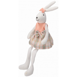 Látkový zajíček holčička 48 cm