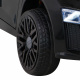 Audi R8 baterie pro děti černá + dálkové ovládání + EVA + pomalý start + MP3 LED