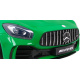 Mercedes-Benz GT R pro děti Lakovaný zelený + 4x4 + Ventilační otvor + Dálkové ovládání + EVA + MP3 LED