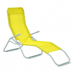 Aga Zahradní lehátko SIESTA Světle zelené