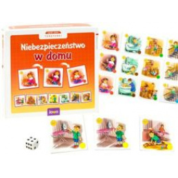 Nebezpečí doma puzzle hra GR0305