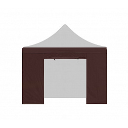 Aga Bočnice s dveřmi PARTY 3x3 m Brown