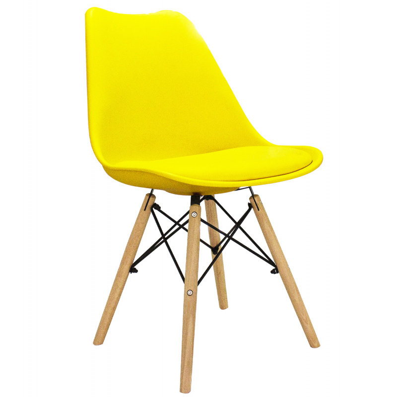 Aga Jídelní židle MR2035 Žlutá