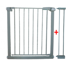 BRANKA ZABEZPEČUJÍCÍ S1 ŠEDÁ na schody, dveře 79-94 cm rozpěrná ochranná
