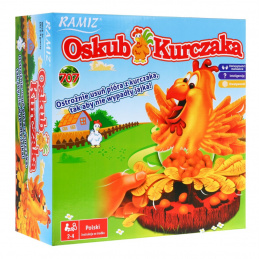 Hra na škubání slepic pro děti 3+ a dospělé Odstraňování peří + ochrana vajec