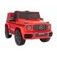 Mercedes AMG G63 pro děti Červený + dálkové ovládání + MP3 LED + pomalý start + EVA + pásy