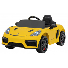 Pojízdné Porsche 718 Žluté