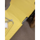 Aga Zahradní polohovací lehátko se stříškou Žluté 2DAZ548 - II. JAKOST