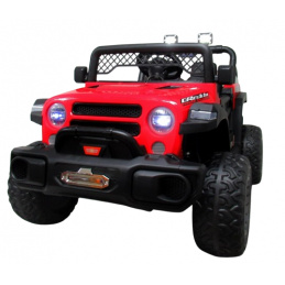 AUTO X17 R-SPORT ČERVENÝ Auto na akumulátor EVA KŮŽE Pilot Akumulátor lithiový-iontový