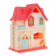 Rozkládací vila se 3 figurkami pro děti 3+ Příslušenství + zvuky + světla + nábytek + samolepky