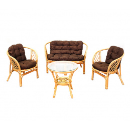 Ratanová sestava LEX BAHAMA Honey Brown NEPOUŽÍVAT