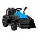 Traktor Buldozer G320 pro nejmenší děti Modrý + Pohyblivá lžíce + Melodie + Klakson + LED světla