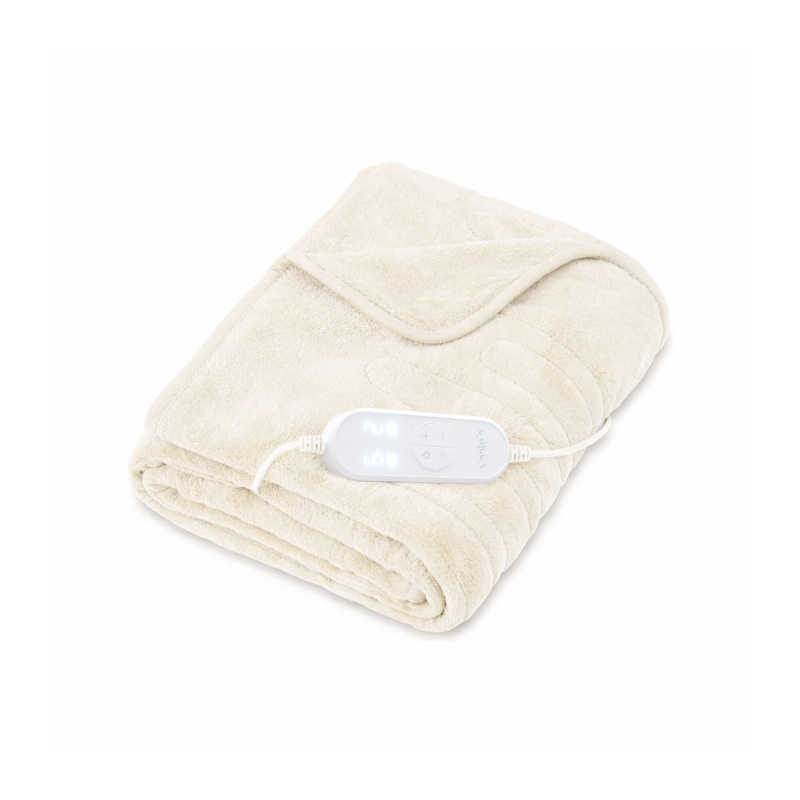 Tresko Elektrická vyhřívaná deka 180x130cm Krémová