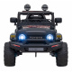Toyota FJ Cruiser pro děti Black Leaf + dálkové ovládání + pohon 4x4 + LED audio + EVA + pomalý start