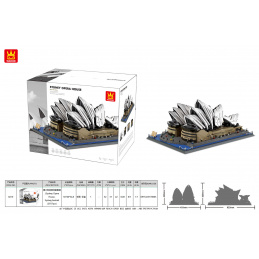 Sada Kostek Série Budovy Opera Sydney 2937 ks.