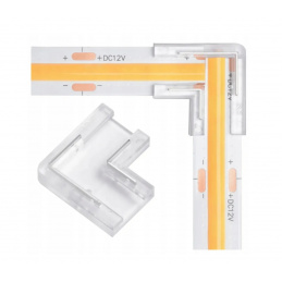 L-úhelníkový konektor pro 8mm pásky LED 2 PIN L-úhelníkový konektor pro 8mm pásky LED 2 PIN