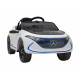 Mercedes Benz AMG EQA pro děti Bílá + Dálkové ovládání + 5bodové bezpečnostní pásy + EVA + MP3 displej + LED dioda