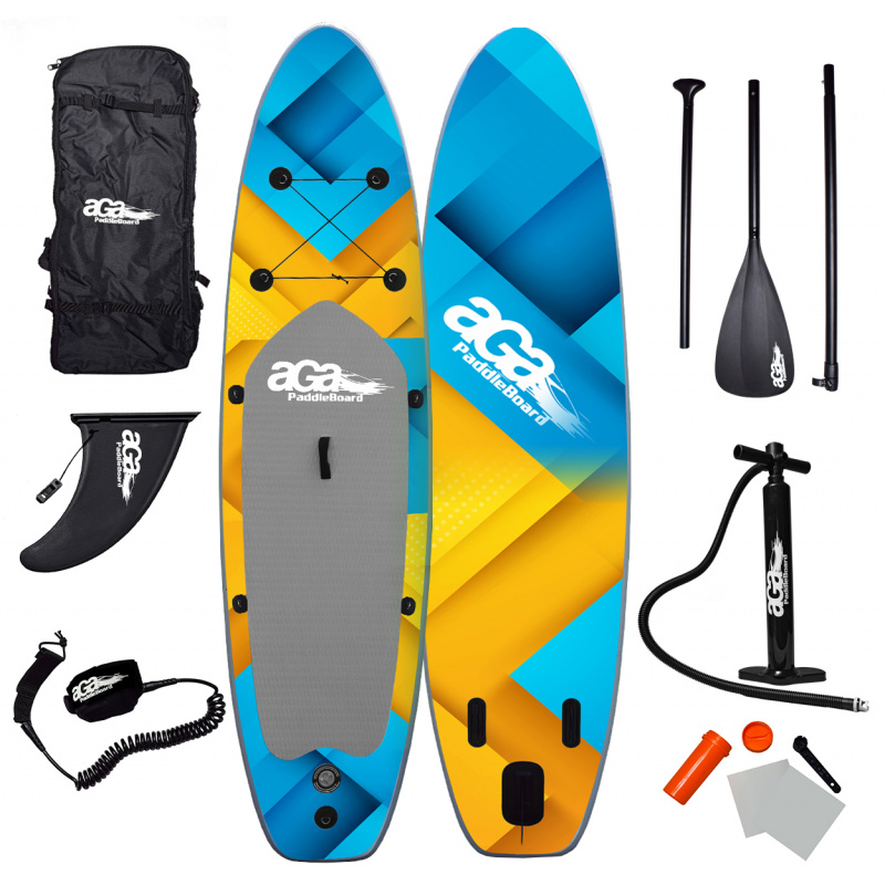 Aga Paddleboard MR5015FH 320x81x15 cm s držákem na prut