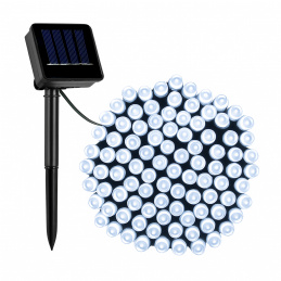 Linder Exclusiv Solární světelný řetěz 150 LED Studená bílá 2DAZ713 - 2. JAKOST