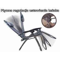 Zahradní a plážové lehátko Stripes