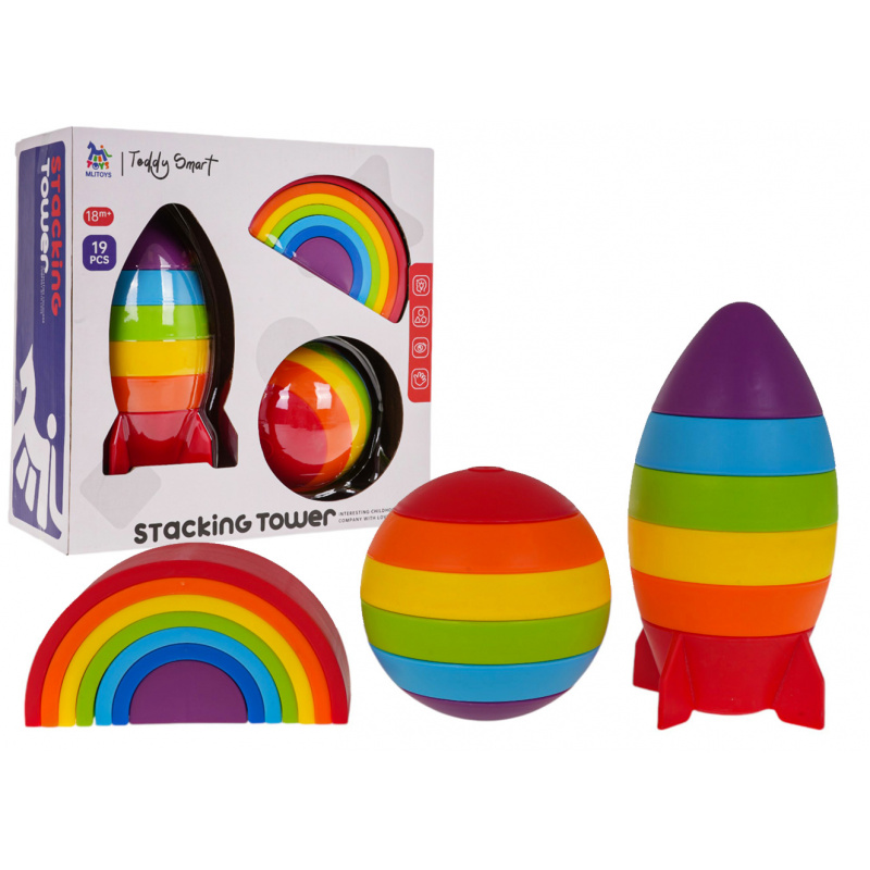 Sada Senzorických Hraček 19ks.