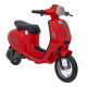 Vozidlo Skútr Retro 23 Červený