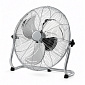 Aga Podlahový ventilátor 50 cm Stříbrný