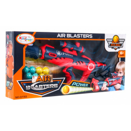 Manuální puška pro děti 6+ Pružinový mechanismus + zaměřovač + 12 pěnových nábojů