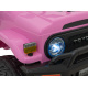 Toyota FJ Cruiser pro děti růžová + dálkové ovládání + pohon 4x4 + LED audio + EVA + pomalý start