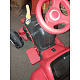 Aga4Kids Elektrický traktor s vlečkou Červený - DZ245 - II. JAKOST