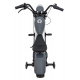 Pojízdný Motorek Chopper Warrior Šedý
